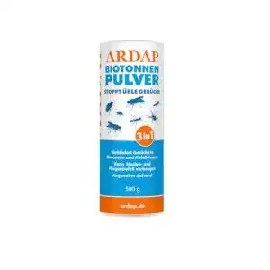 Biotonnenpulver Ardap 500g – Anti Maden und Geruchsbekämpfung