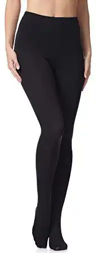 Thermo-Strumpfhose Merry Style Damen gefüttert, Extra Warm, Schwarz, 38-40