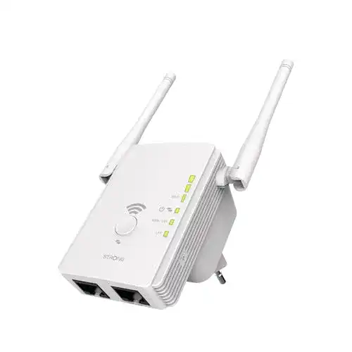 WLAN-Repeater Strong WLAN Repeater 300 V2 für verbesserte Internetverbindung