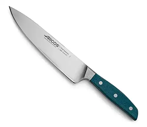 Arcos Brooklyn Kochmesser mit Nitrum Klinge und Micarta Griff