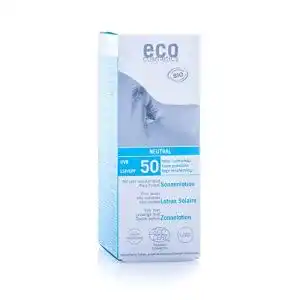 Eco Cosmetics Sonnencreme mit Lichtschutzfaktor 50+, vegan und ohne Mikroplastik