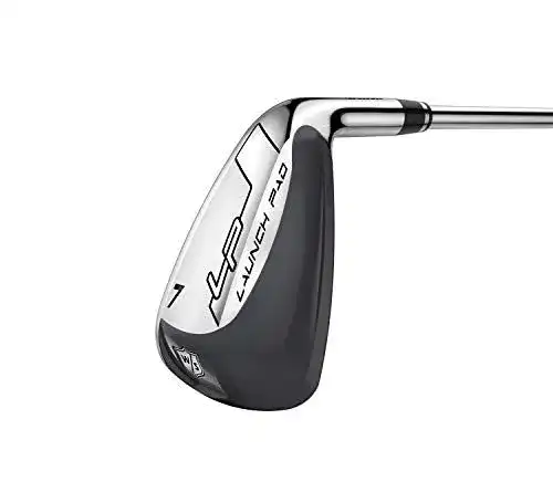 Golf Eisen Wilson Staff Launch Pad Steel Irons 4 für Linkshänder