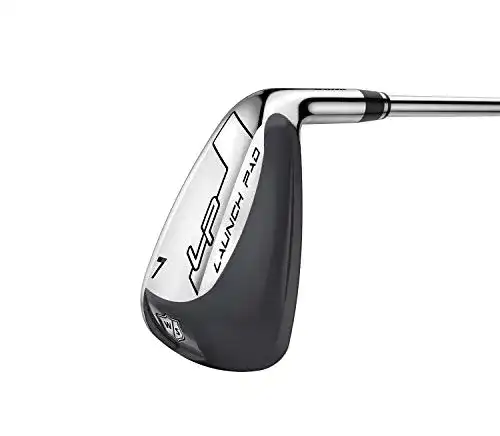 Golf Eisen Wilson Staff Launch Pad Steel Irons 4 für Linkshänder