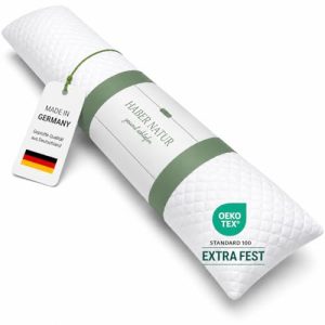 Kopfkissen 80 x 80 cm Hatchka – Mikrofaserfüllung für Allergiker