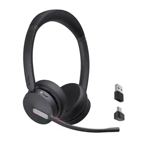 Yealink BH70 Stereo-Bluetooth-Headset mit Mikrofon für Homeoffice