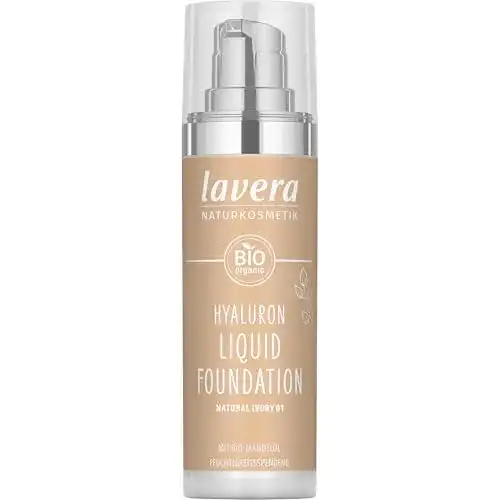 Lavera Hyaluron Liquid Foundation Natural Ivory 01
