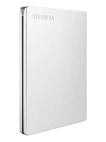 Toshiba Canvio Slim 2TB externe Festplatte – tragbare HDD für Windows und Mac