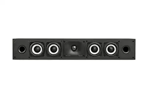 Center-Lautsprecher Polk Audio Monitor XT35 für platzsparende Installation