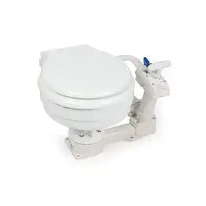 Bordtoilette Wellenshop mit Handpumpe für Boote und Yachten