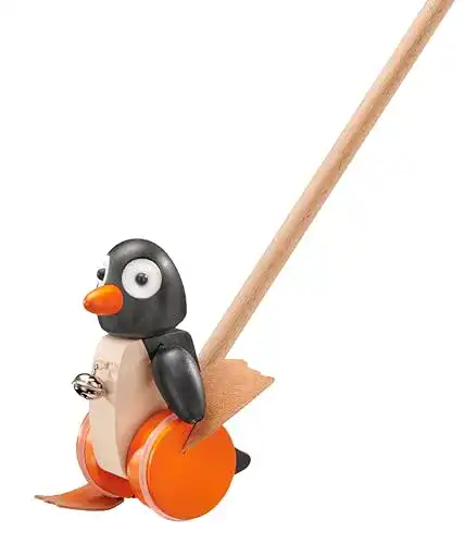 Schiebetier Selecta 62071 Pingo – Schiebefigur aus Holz