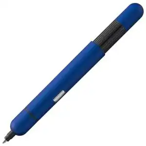 Lamy Kugelschreiber Pico Imperialblue Praktischer Pocket Pen mit Druckmechanik