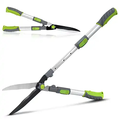 Hand-Heckenschere von Hortem – Teleskop-Heckenschere für den Garten
