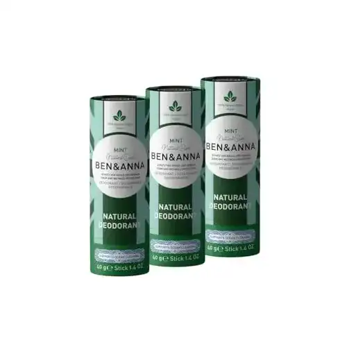 Ben & Anna Deo Mint, natürlicher Deo-Stick für Männer und Frauen