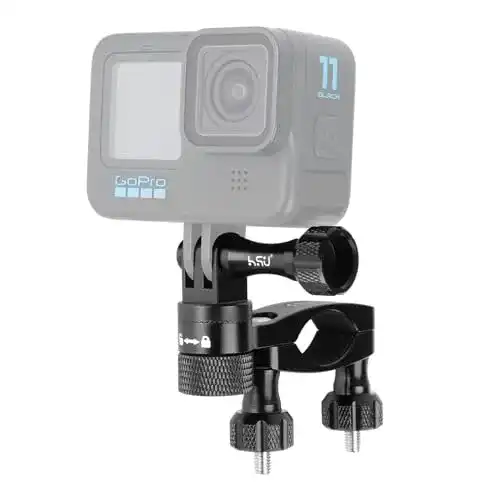 GoPro Fahrradlenkerhalterung aus Aluminium von HSU