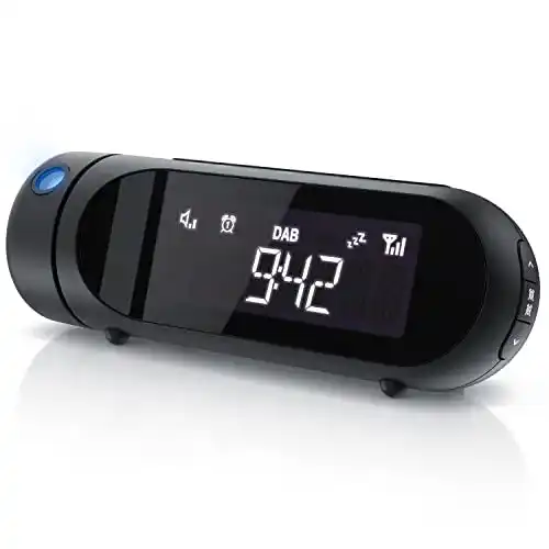 DAB Radiowecker CSL-Computer mit Projektionsfunktion und DAB Plus Radio