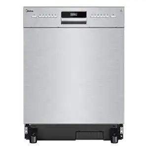 Midea Geschirrspüler Unterbau MDWEU1435XSS-W, 14 Maßgedecke, 60 cm
