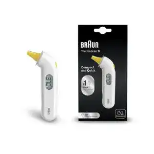 Fieberthermometer Braun ThermoScan 3 für Babys und Kleinkinder