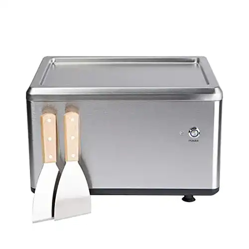 Ultratec Roll-Eismaschine für die Zubereitung von Ice Cream Rolls