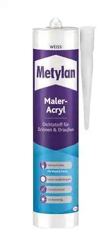 Maleracryl Metylan für Wand und Decke – Innen und Außen