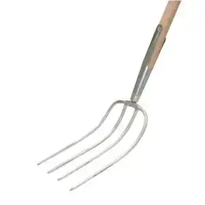 Mistgabel Xclou Garden Dunggabel mit 4 Zinken und Eschenholzstiel