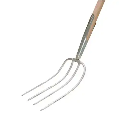 Mistgabel Xclou Garden Dunggabel mit 4 Zinken und Eschenholzstiel