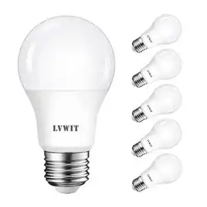 LED E27 60 W LVWIT Kaltweiß 6500K Birne 806 Lumen