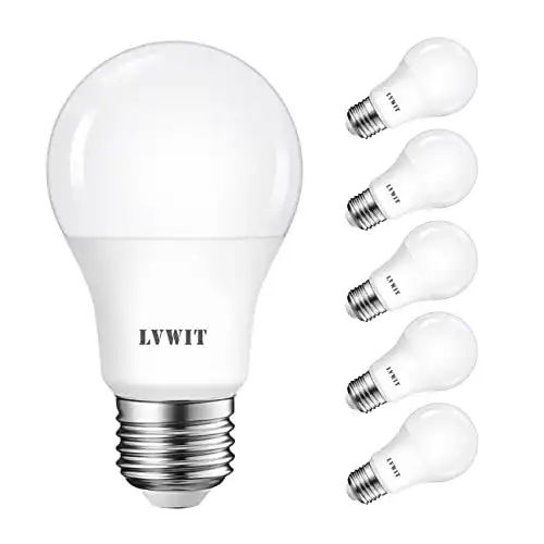 LED E27 60 W LVWIT Kaltweiß 6500K Birne 806 Lumen