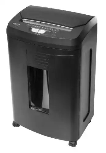 Genie Aktenvernichter 110 AFX mit Sicherheitsstufe P-4 und Cross Cut