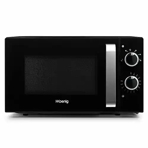 H.koenig Kompakt-Mikrowelle 900 Watt 20L VIO8 mit 5 Heizstufen