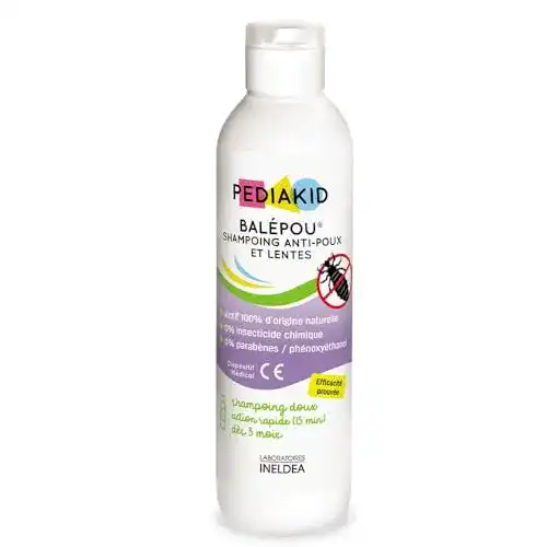 Läuse-Shampoo Pediakid und Balépou gegen Läuse und Nissen