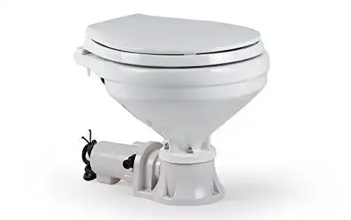 Elektrische Bordtoilette Wellenshop mit Zerhacker für Boote