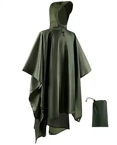 Wasserdichter Regenponcho für Fahrrad und Outdoor-Aktivitäten