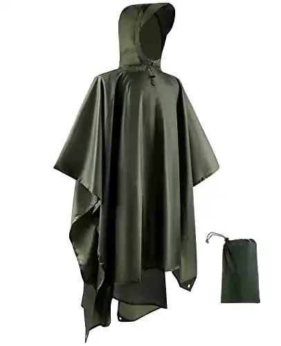 Wasserdichter Regenponcho für Fahrrad und Outdoor-Aktivitäten