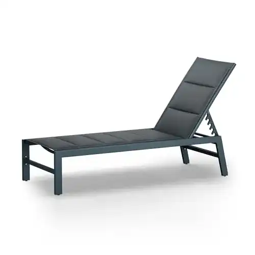 Sonnenliege Blumfeldt Renazzo Lounge Liegestuhl Grey Edition