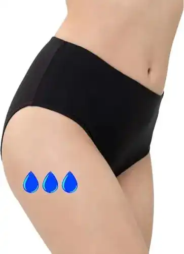 Inkontinenz-Slip für Damen Waschbare und wiederverwendbare Unterwäsche