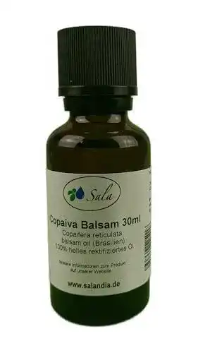Copaiba Öl 30 ml – Rektifiziertes Balsamöl für Pflege und Aromatherapie