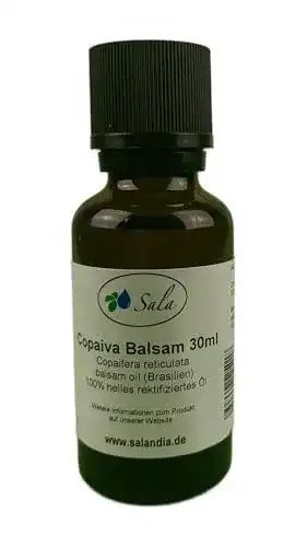 Copaiba Öl 30 ml – Rektifiziertes Balsamöl für Pflege und Aromatherapie