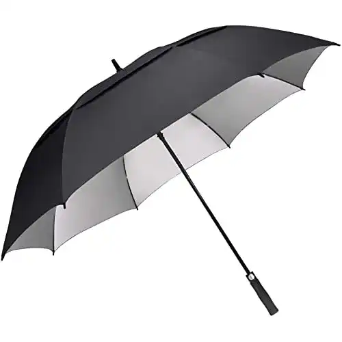 Regenschirm mit UV-Schutz von G4Free, 54 Zoll, winddicht und automatisch