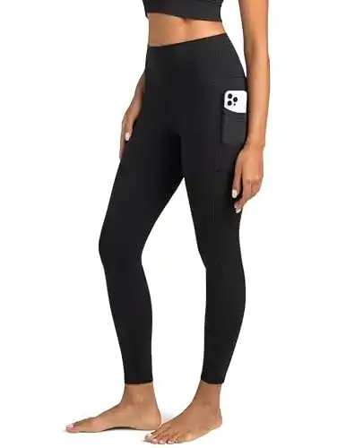 Colorfulkoala 7/8 Leggings für Damen mit Taschen und hoher Taille