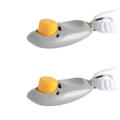 Clicker Big Buddy mit elastischer Handschlaufe für Hundetraining