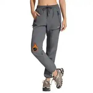 Langlaufhose Damen von Mocoly Thermo Trekkinghose für den Winter