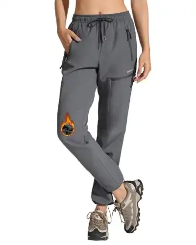Langlaufhose Damen von Mocoly Thermo Trekkinghose für den Winter