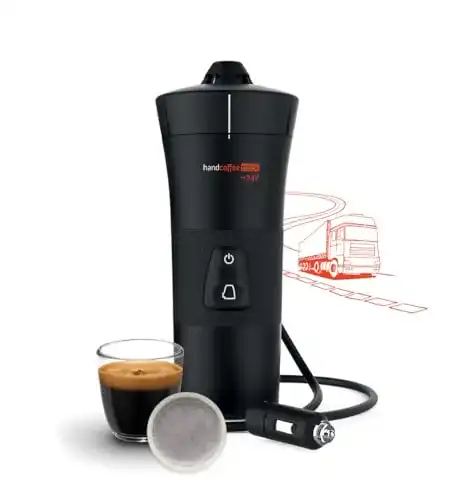 Lkw-Kaffeemaschine Handpresso Handcoffee Truck 21010 für Senseo-Pads