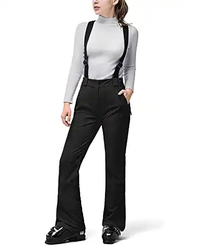 Skihose für Damen von 33,000Ft mit Hosenträgern für Outdoor-Aktivitäten