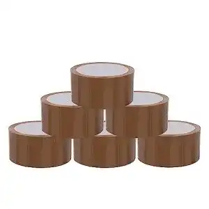 BIGtec Paketklebeband 6 Rollen für sicheres Verpacken von Paketen