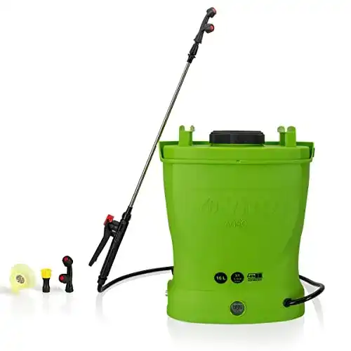 Rückenspritze VITO Akku Drucksprüher 16 L mit Akku und Ladegerät
