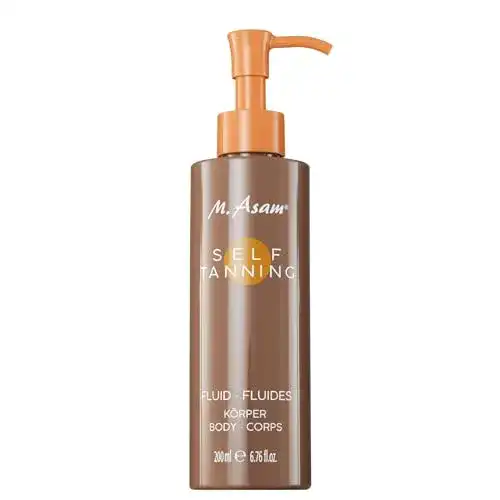 Selbstbräuner M. Asam SUN Self Tanning Fluid 200 ml für gleichmäßige Bräune