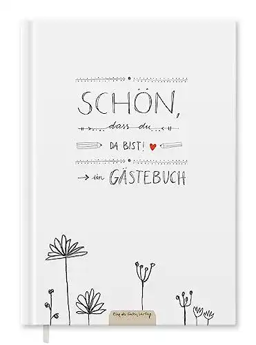 Gästebuch für Hochzeit, Geburtstag und Ferienwohnung