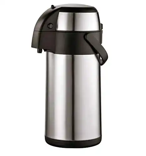 Pumpthermoskanne 1,8L, 3,0L, 5L – Isolierkanne für warme und kalte Getränke