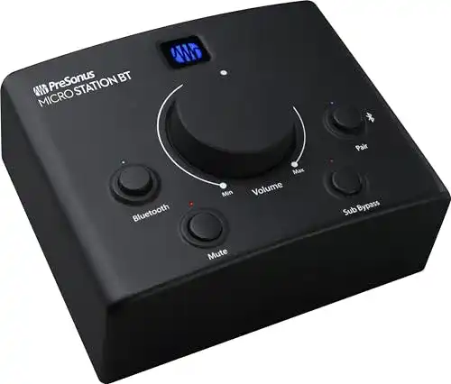 Monitor-Controller PreSonus MicroStation BT für Bluetooth-Klangübertragung